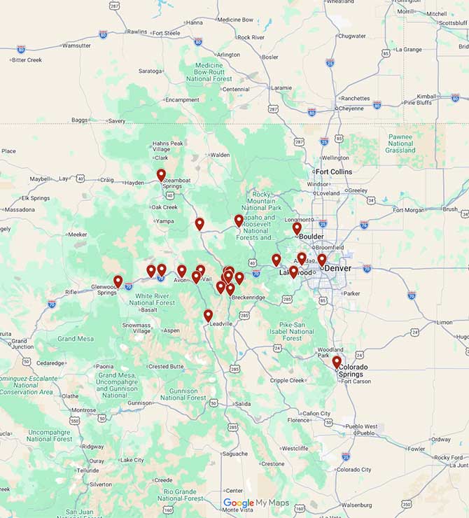 Areas We Serve